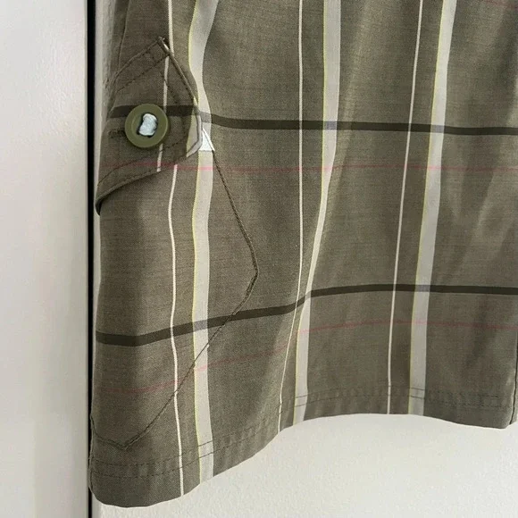 Smartwool Plaid Merino Wool Mini Skirt – Gorpcore Utility Outdoors Preppy - Picture 8 of 15